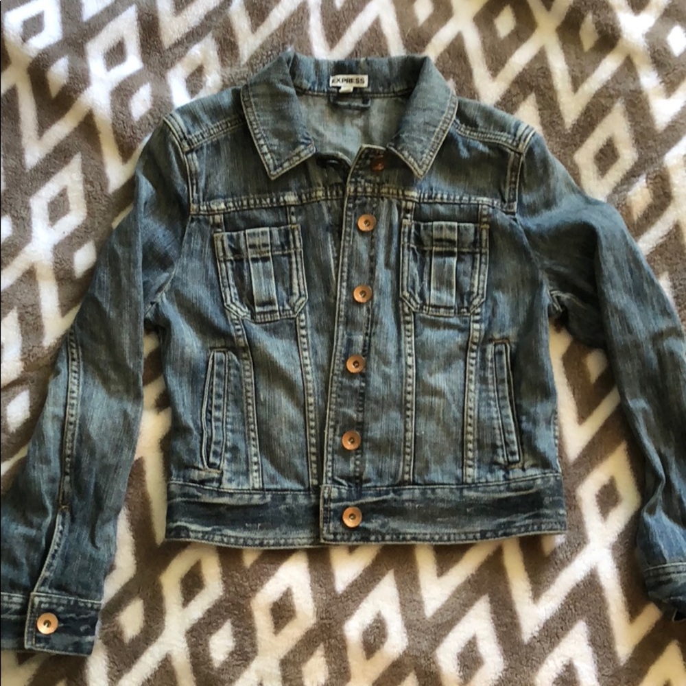 Express denim jacket